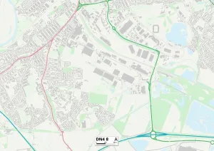 DN - Doncaster Impressions: Doncaster DN4 8 Carte