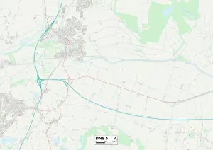 DN - Doncaster Impressions: Doncaster DN8 5 Carte.