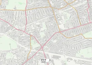 E - Londres E Impressions: Newham E13 9 Carte