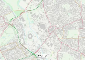 Newham E15 2 Carte