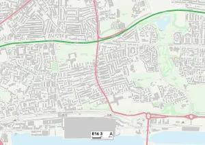 Newham E16 3 Carte