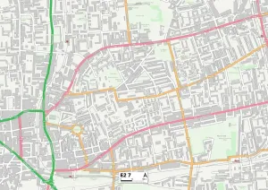 Tower Hamlets E2 7 Carte