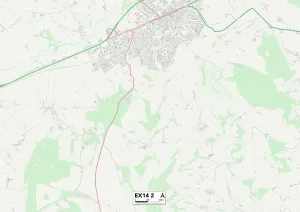 Exeter EX14 2 Carte