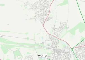 Cotswold GL7 2 Carte