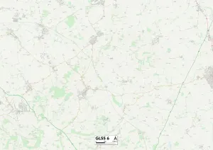 Gloucester GL55 6 Carte.