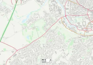 Ipswich IP2 0 Carte