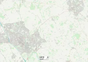 LU - Luton Impressions: Carte LU2 8 de Luton