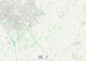 LU - Luton Impressions: Luton LU2 9 Carte