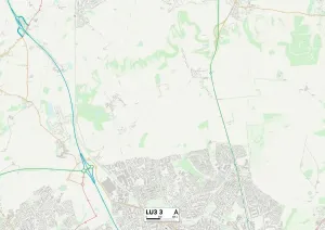 Luton LU3 3 Carte
