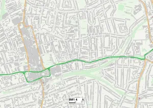 SM - Sutton Impressions: SM1 4 Sutton Carte