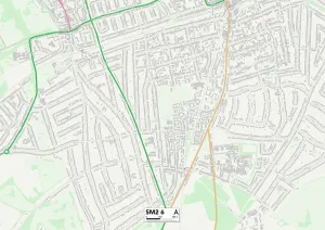 SM2 6 Sutton Carte