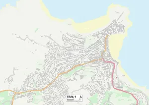 TR - Truro Impressions: Cornouailles TR26 1 Carte