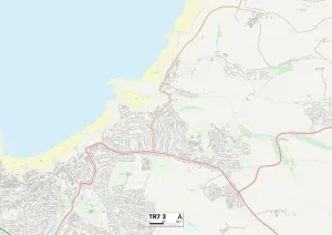 Cornwall TR7 3 Carte