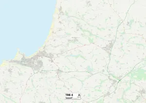 TR - Truro Impressions: Cornwall TR8 4 Carte.