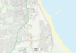 TS - Middlesbrough Impressions: Hartlepool TS25 1 Carte
