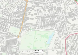 Middlesbrough TS1 3 Carte