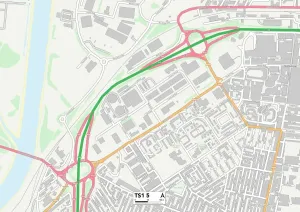 TS - Middlesbrough Impressions: Middlesbrough TS1 5 Carte