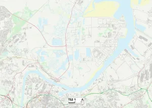 TS - Middlesbrough Impressions: Middlesbrough TS2 1 Carte.