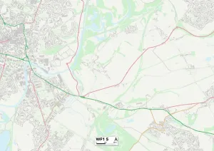Wakefield WF1 5 Carte