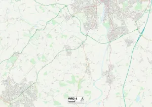 WR - Worcester Impressions: Worcester WR2 4 Carte.