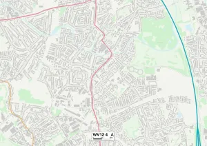 Wolverhampton WV12 4 Carte