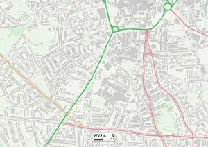 WV - Wolverhampton Impressions: Wolverhampton WV2 4 Carte