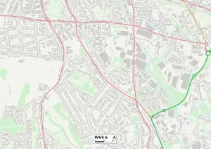 WV - Wolverhampton Impressions: Wolverhampton WV4 6 Carte