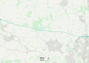 WV - Wolverhampton Impressions: Wolverhampton WV8 1 Carte