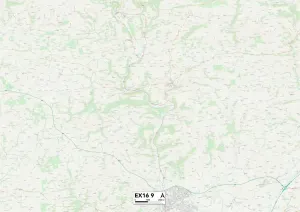 Mid Devon EX16 9 Carte