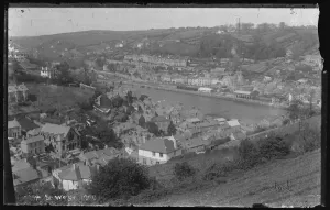 Looe depuis les West Looe Downs.