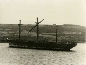 Le Grand-Bretagne SS dans les îles Malouines, 1970.