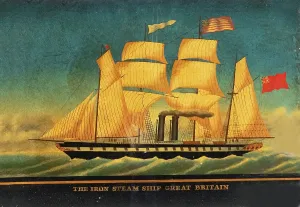Le SS Great Britain, 1852.