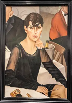 Sonja, Christian Schad, 1928, Neue Nationalgalerie de Berlin, République fédérale dAllemagne.