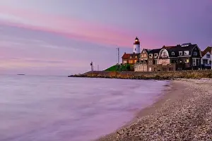 Parc éolien aux Pays-Bas océan.