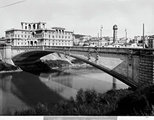 Urban Transportation Infrastructure Impressions: The Bridge of the Risorgimento in Rome