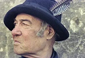 Vintage Clothing And Accessories Impressions: Closeup of elderly