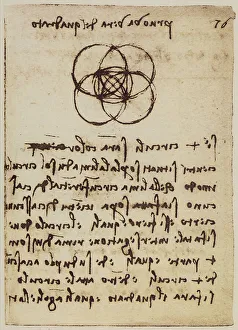 High Renaissance Drawings Impressions: Geometric study on the intersection of circles and squares