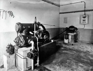 Machine à traiter la peau dans lusine de tannage Pedani