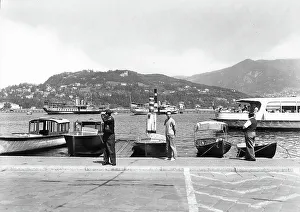 Urban Lake Scene Impressions: Partial view of Lake Como