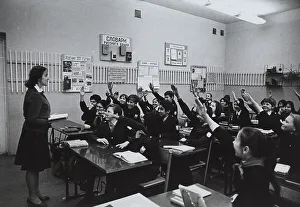 Teacher Student Interaction Impressions: Soviet class during a lecture