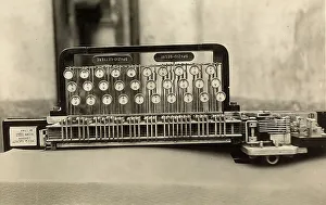 Vintage Communication Device Impressions: A teleprinter