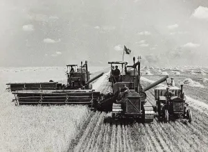 Farming Equipment Impressions: Threshing