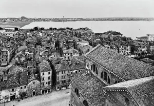 Italian City View Impressions: View of Comacchio