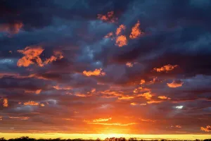 Dramatic Sunset Impressions: Sunset