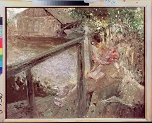 Russian Genre Painting Impressions: At the Bathhouse by Shcherbinovsky