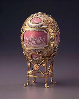 Russian Art Nouveau Impressions: Catherine the Great Easter Egg by Wigstrom