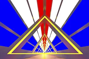 Computer Graphic Art Impressions: 3d rendering of backgrounds abstract