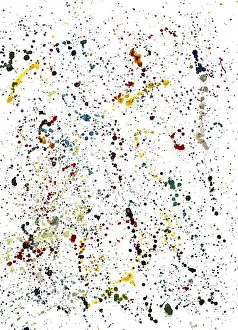 Abstract Pattern Design Impressions: Abstract background, drops, splashes