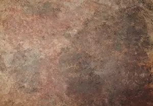Copper Metal Texture Impressions: Abstract background, painted, rust effect