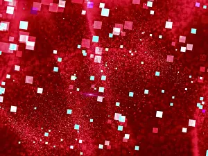Fractal Geometry Design Impressions: Abstract blurred background - computer-generated image
